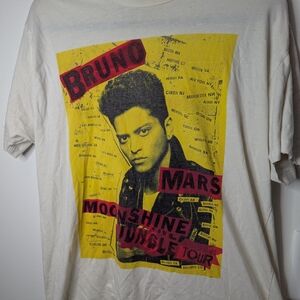 Bruno Mars Graphic T-Shirt - White